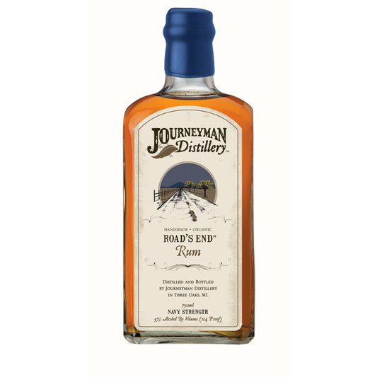 Journeyman Distillery Roads End Rum Navy Strength