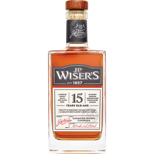 J.P. Wiser's 15 Year Old Canadian Whisky