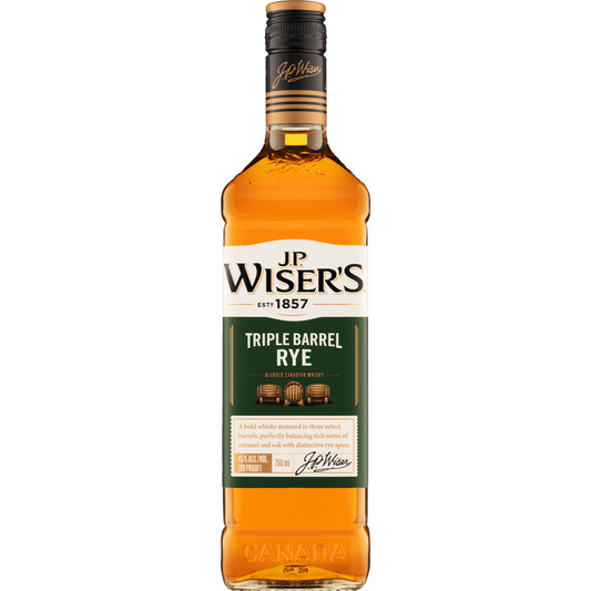 J.P. Wiser's Triple Barrel Rye Whisky